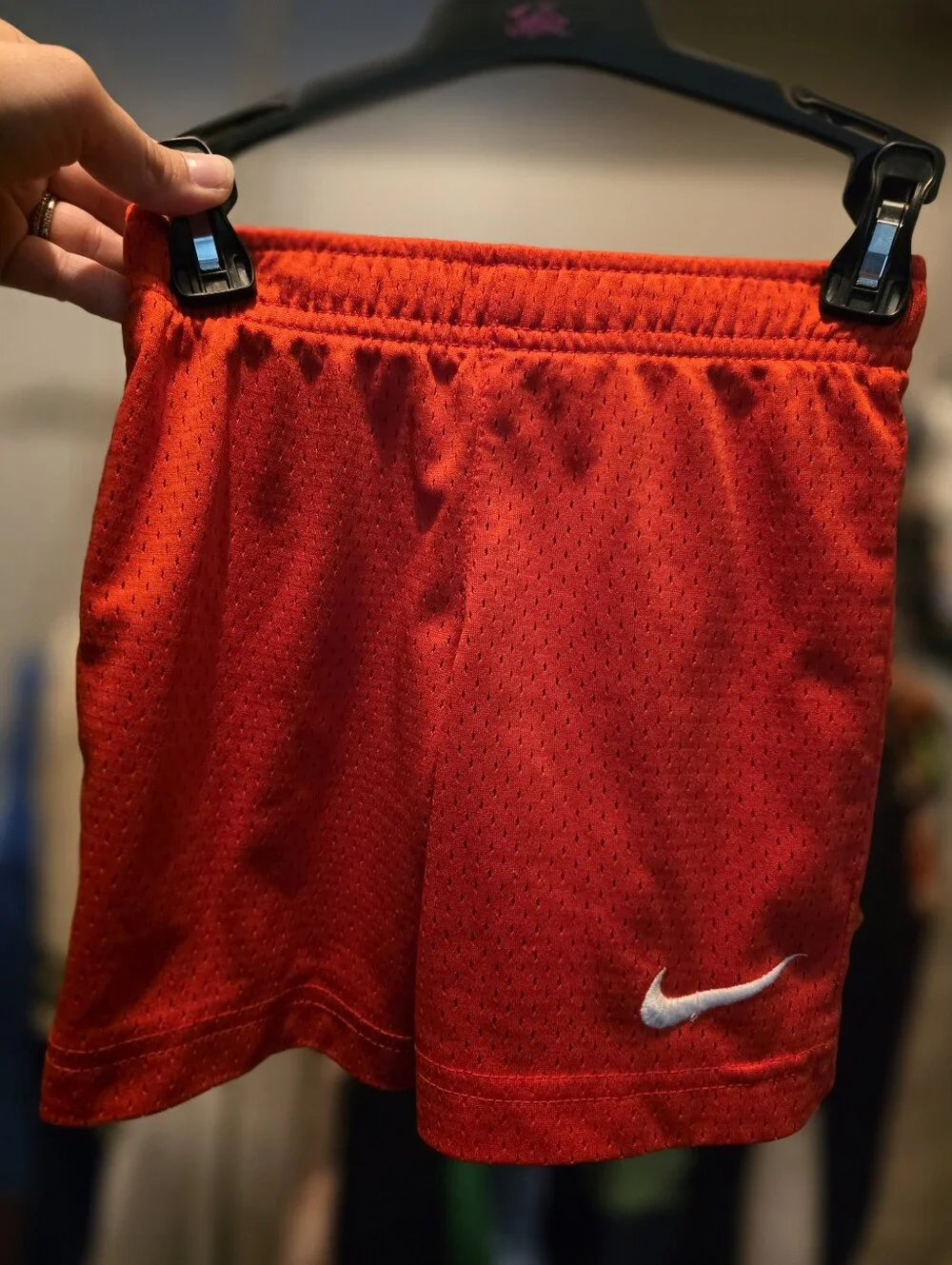 Nike Toddler Boys 4T Orange Shorts